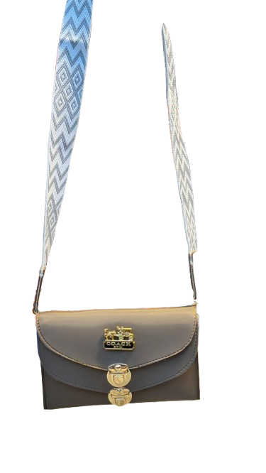 "Coach Sling Bags 👜: Dark Brown &amp; Light Gray"